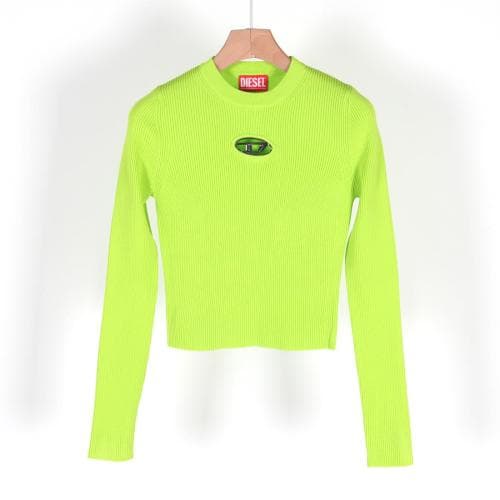 [클로딩캡슐] 여성 24SS M-Valary 니트 네온그린 A12397