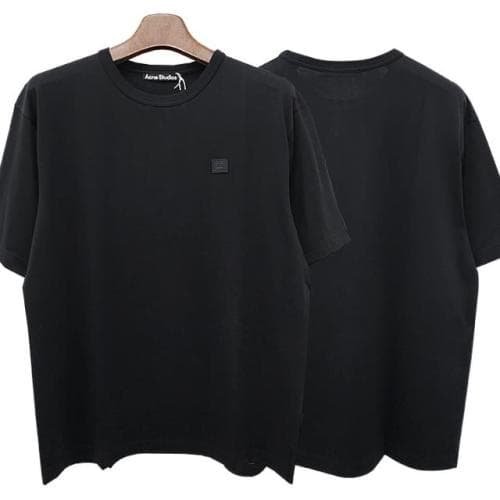 [논현 더팩토리](당일) 24SS 아크네 페이스 로고 릴랙스 핏 반팔티 (CL0206 900)