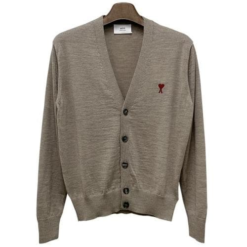 [논현 더팩토리](당일) 24SS 아미 하트 로고 울 가디건 (HKC111 KN0025 271)