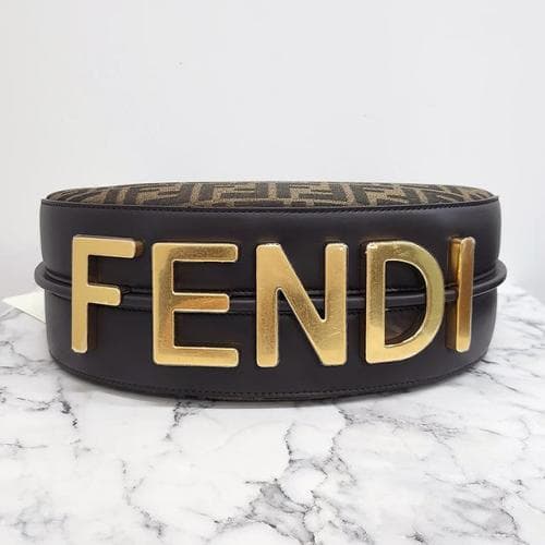 [논현 더팩토리](당일) 24SS 펜디 FF 자카드 로고 펜디그라피 호보백 스몰 (8BR798 ALP3 F1I02)