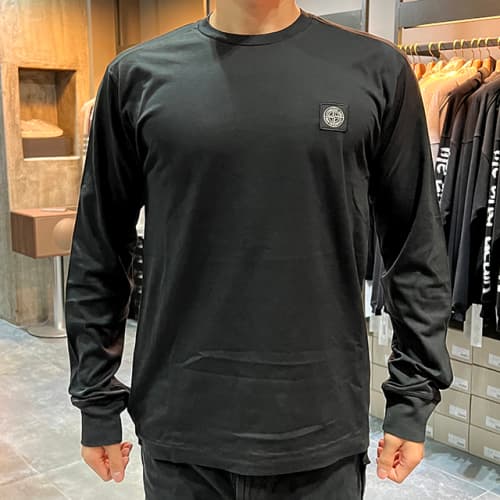 [논현 더팩토리](당일) 스톤아일랜드 나침반 로고 패치 긴팔 티셔츠 (101522713 A0029)