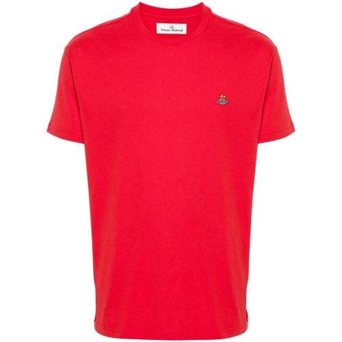 (국내배송) 24SS 비비안웨스트우드 공용 ORB 멀티컬러 클래식 티셔츠 3G010013 J001M H410