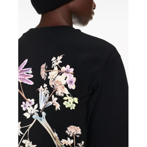 24SS 오프화이트 여성 플라워 반팔티 OWAA124S