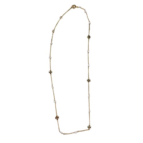 [논현 더팩토리](당일) 토리버치 KIRA 키라 펄 네클리스 목걸이 (136782 137)