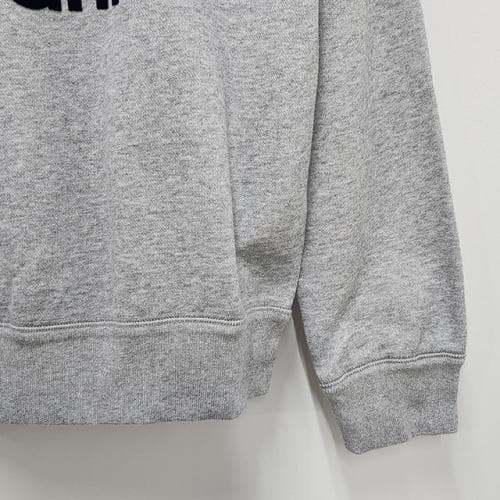 [논현 더팩토리](당일) 24FW 이자벨마랑 MIKOY 벨루어 로고 맨투맨 (SW0029HA B1M18H GYMD)