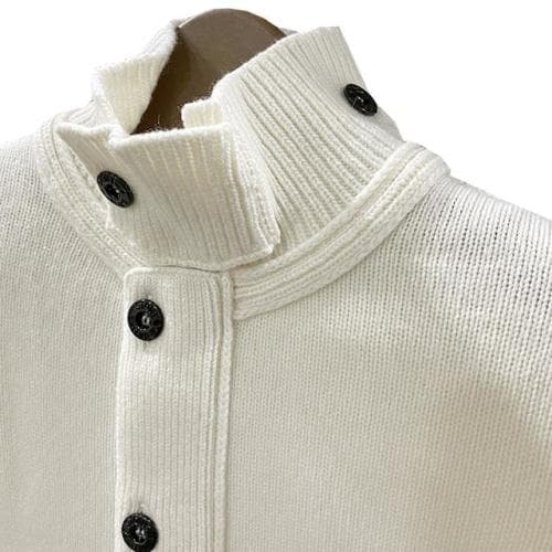 [논현 더팩토리](당일) 스톤아일랜드 키즈 울 집업 가디건 14 / 아이보리 (7916503Z1 V0093)