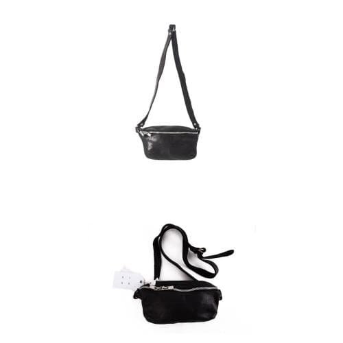 [라이크어스타] 24SS 구이디 소프트 홀스 스몰 패니 백 HORSE FANNY BAG BV06 BLACK
