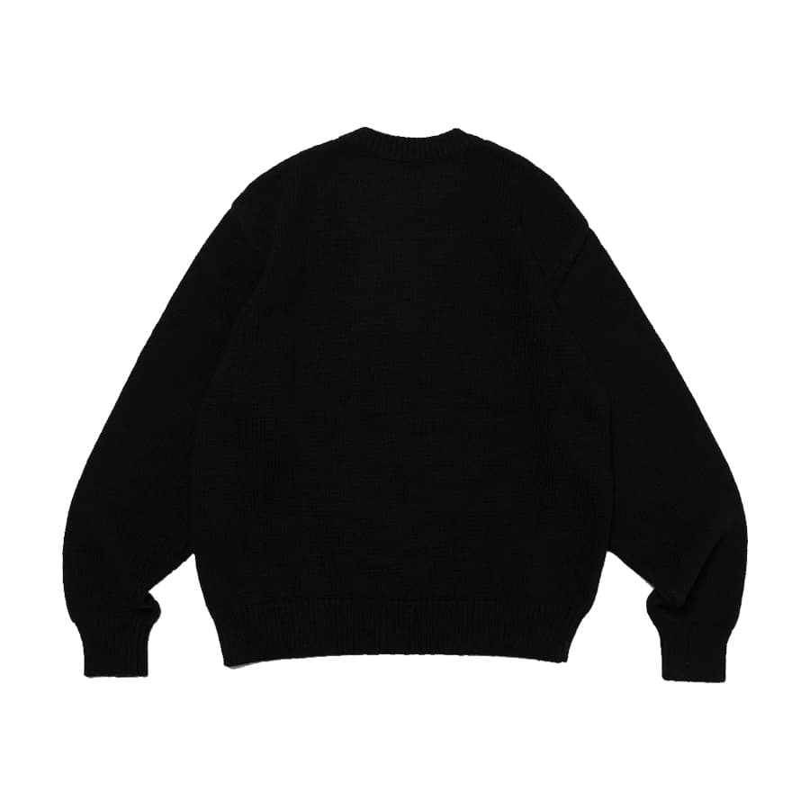 당일배송휴먼메이드 로우 게이지 니트 스웨터 (블랙) HM27CS038