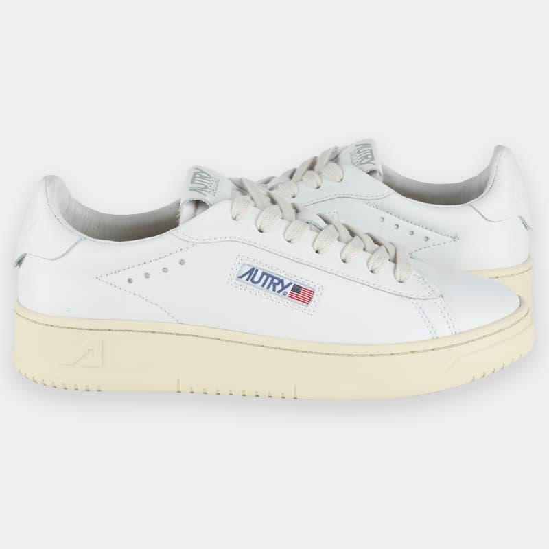 디몬트 22 S/S 오트리 남성 레더 달라스 로우탑(올화이트) ADLM NW01