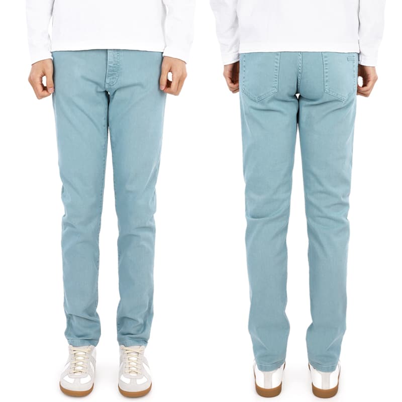 디몬트 23 F/W 에르메네질도제냐 남성 스트레이트 데님 팬츠(블루) UBI45A5 CITYX 513