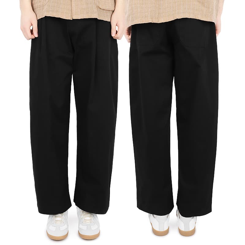 디몬트 23 S/S 스튜디오니콜슨 남성 소르테 팬츠(블랙) SORTE SNM 351 TWILL BLACK