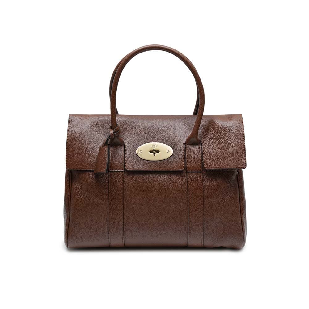 멀버리 여성 베이스워터 투톤 핸드백 브라운 HH8727552-G110