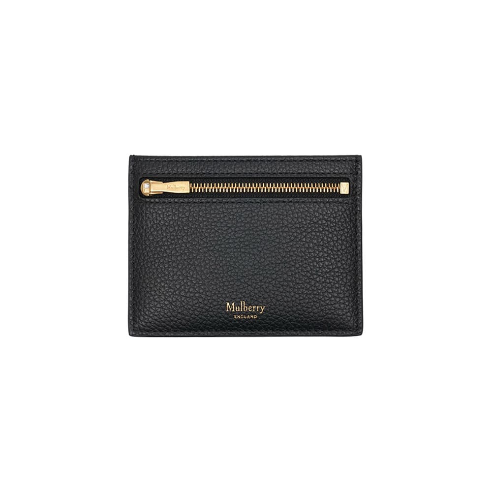 멀버리 남녀공용 레더 카드지갑 블랙 RL6466205-A100