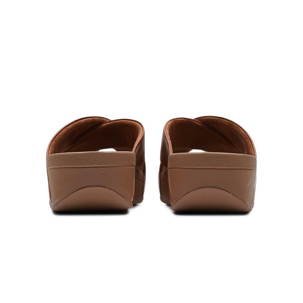 핏플랍 루루 크로스 슬라이드 라이트 탄 K04-592