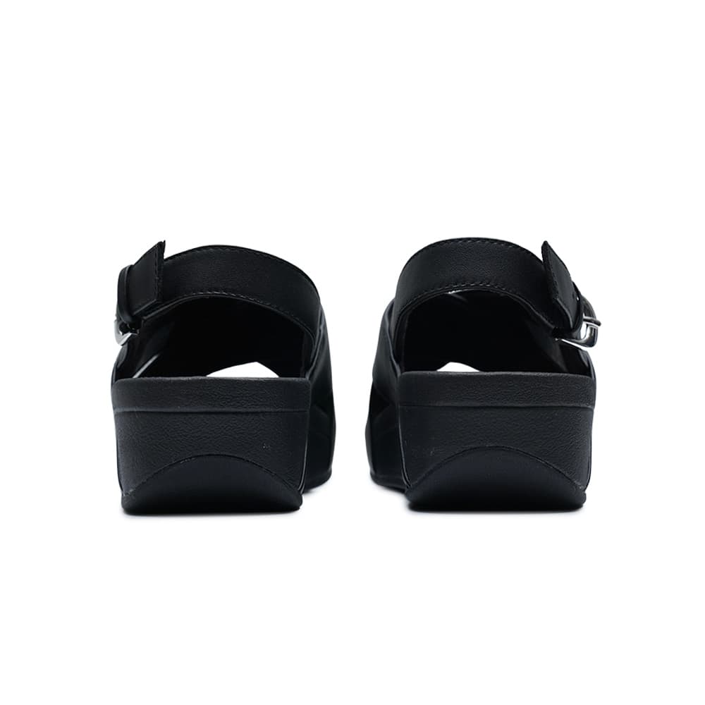 핏플랍 루루 크로스 샌들 블랙 K03-001