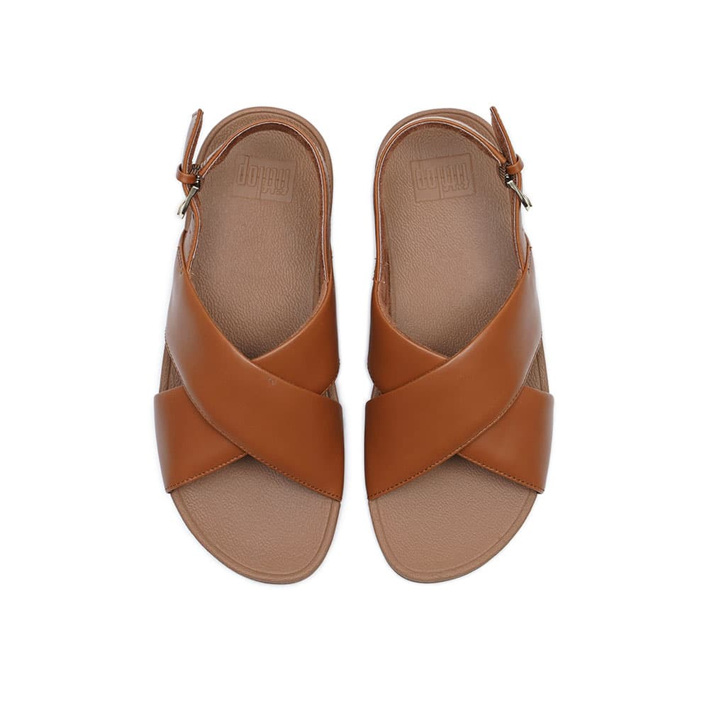 핏플랍 루루 크로스 샌들 라이트 탄 K03-592