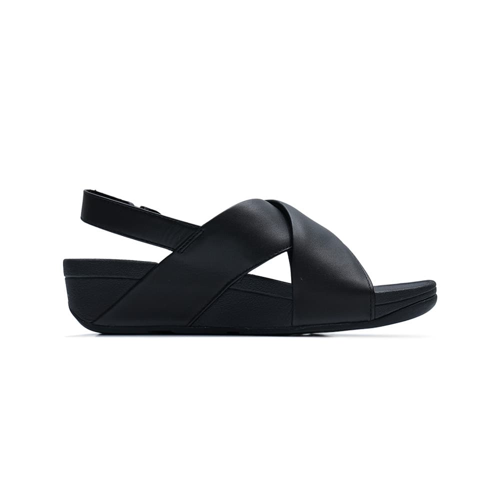 핏플랍 루루 크로스 샌들 블랙 K03-001