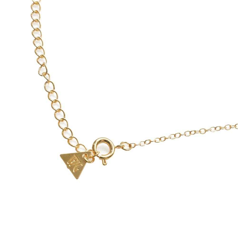 윌헬미나 가르시아 TINY CHARMS ON SKINNY CHAIN/ BLM039-GREEN CLOVER