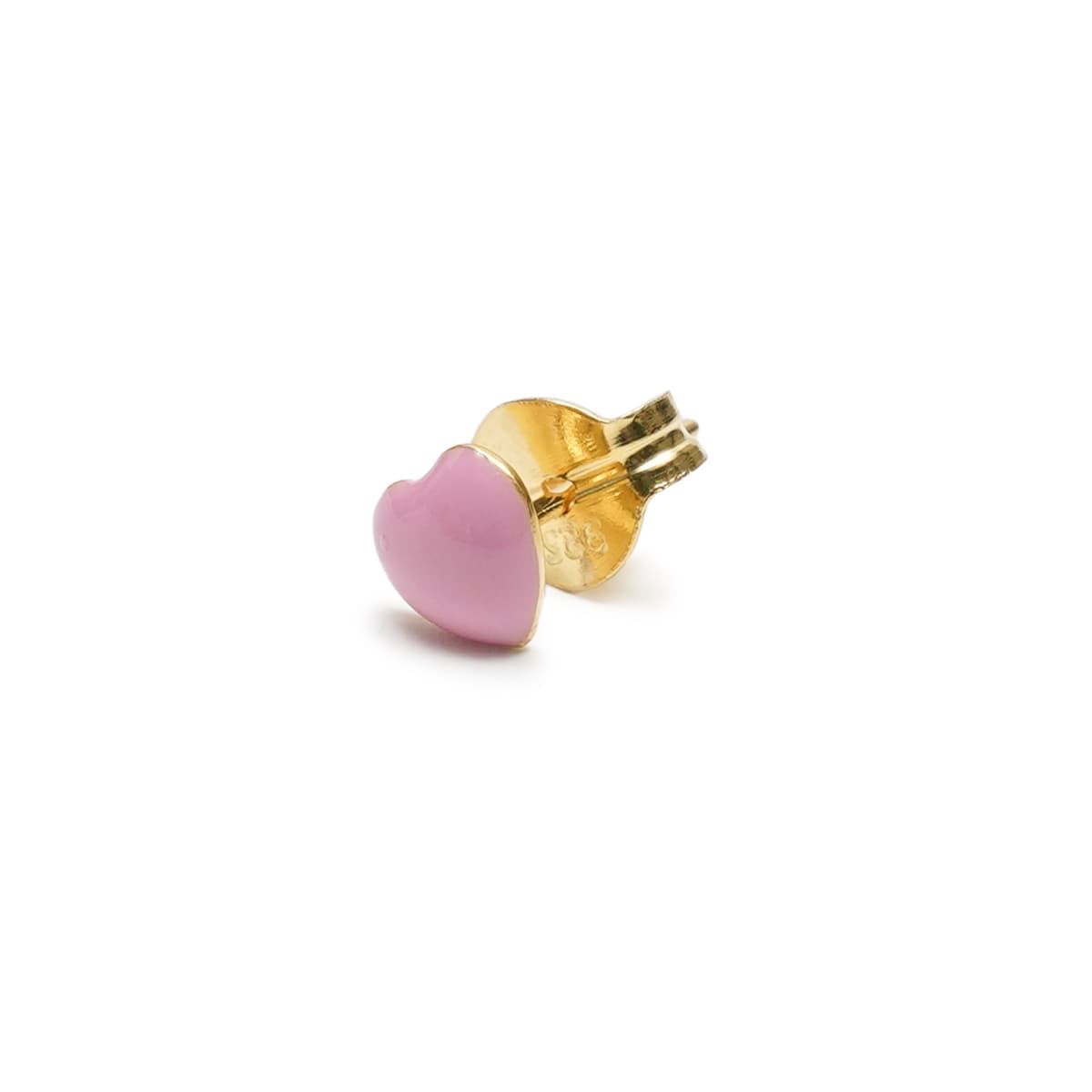 윌헬미나 가르시아 TINY HEART STUD EARRING / SS2025-PINK