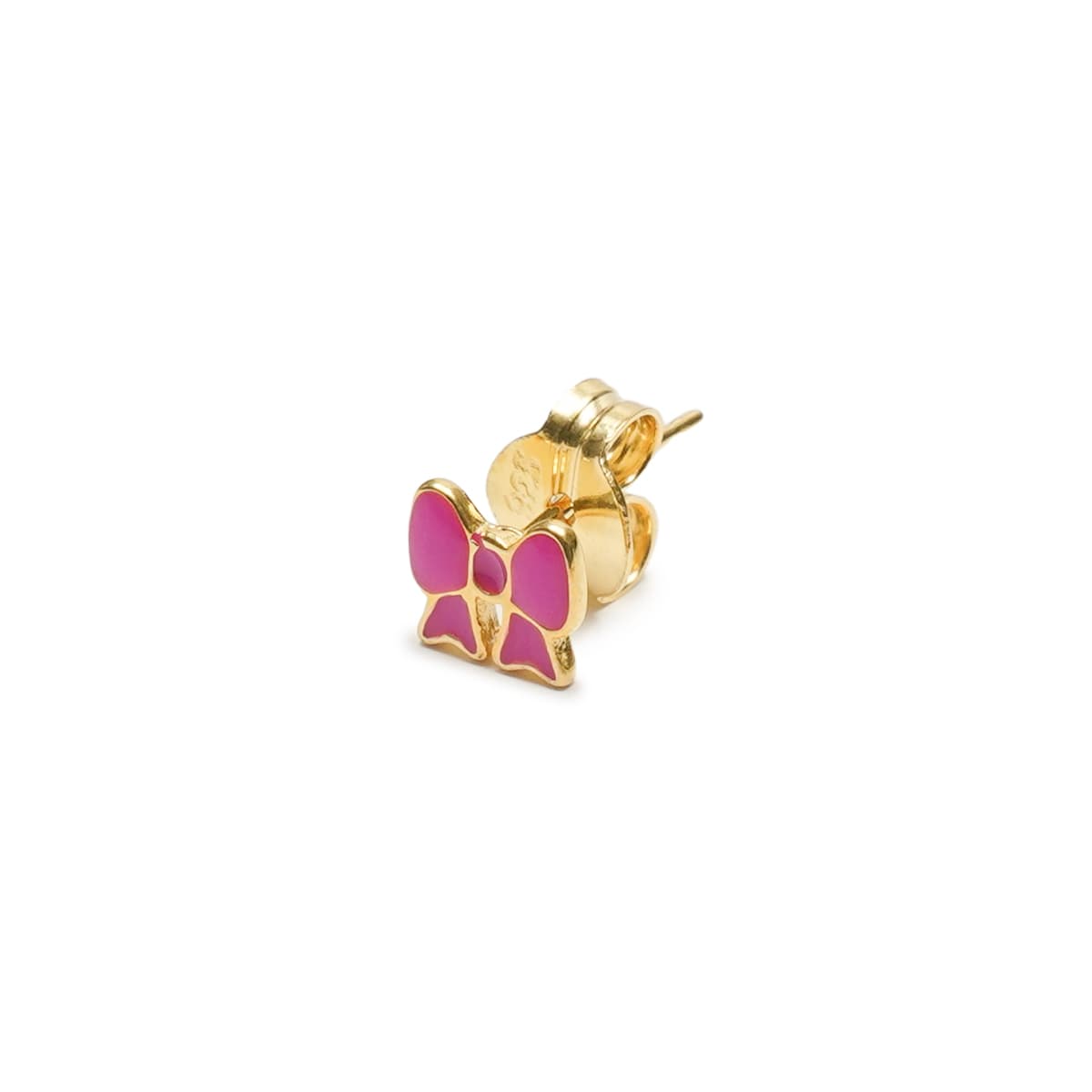 윌헬미나 가르시아 MINNIE BOW STUD EARRING / SS2024-HOT PINK