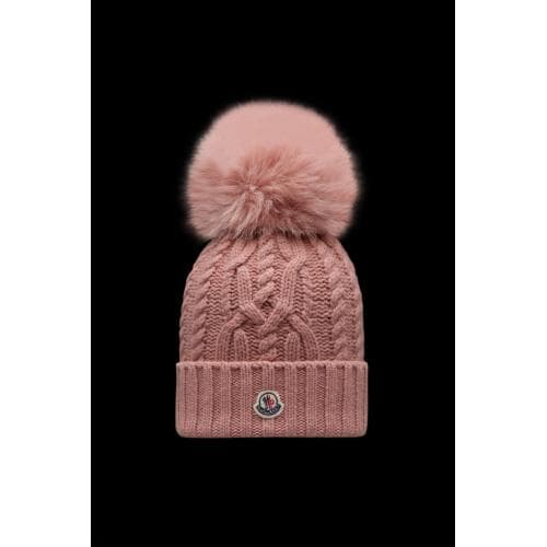 [벨이탈리아]24SS 몽클레르 3B00085M1127 폭스퍼 폼폼 캐시미어 비니