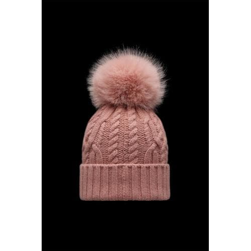 [벨이탈리아]24SS 몽클레르 3B00085M1127 폭스퍼 폼폼 캐시미어 비니