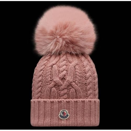 [벨이탈리아]24SS 몽클레르 3B00085M1127 폭스퍼 폼폼 캐시미어 비니