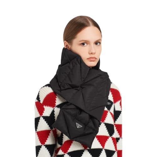 23SS 프라다 리나일론 스카프 후드 2FS028 IYK