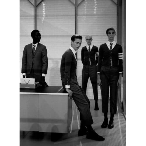 [벨이탈리아] 22SS 톰브라운MNL021A로고 스트라이프 넥타이