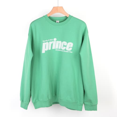 [클로딩캡슐] 여성 프린스 맨투맨 그린 CR521KE