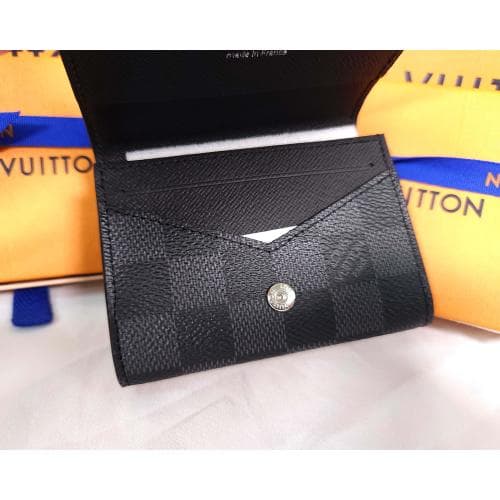 [국내배송] 쇼핑백 풀셋 루이비통 엔벨로프 카르트 카드지갑 M63801 N63338