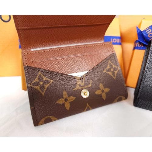 [국내배송] 쇼핑백 풀셋 루이비통 엔벨로프 카르트 카드지갑 M63801 N63338