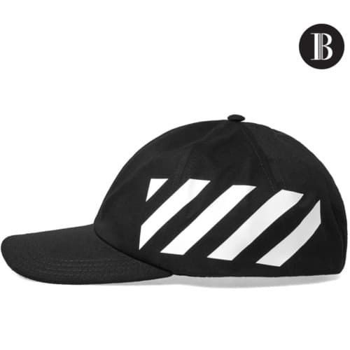 [벨이탈리아] 당일발송 오프화이트 디아고날 야구 모자