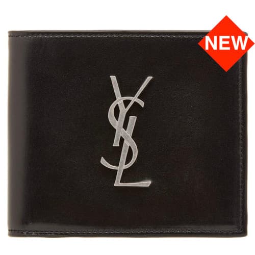 [벨이탈리아] 당일발송 생로랑453276 0SX0E스틸 로고 반지갑