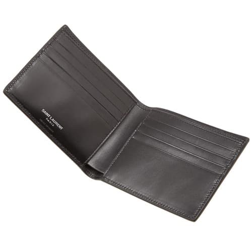 [벨이탈리아] 당일발송 생로랑453276 0SX0E스틸 로고 반지갑