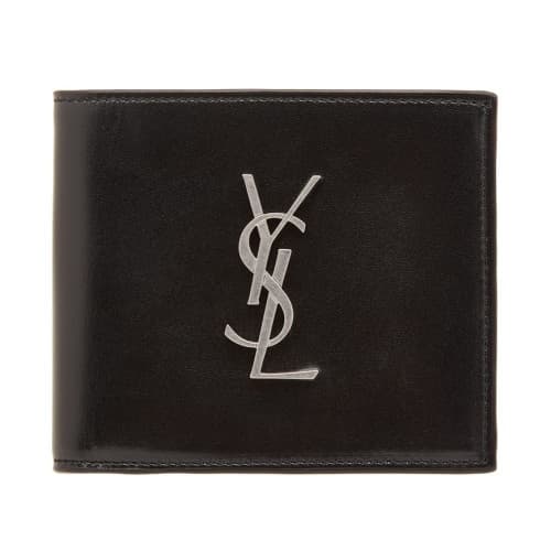 [벨이탈리아] 당일발송 생로랑453276 0SX0E스틸 로고 반지갑