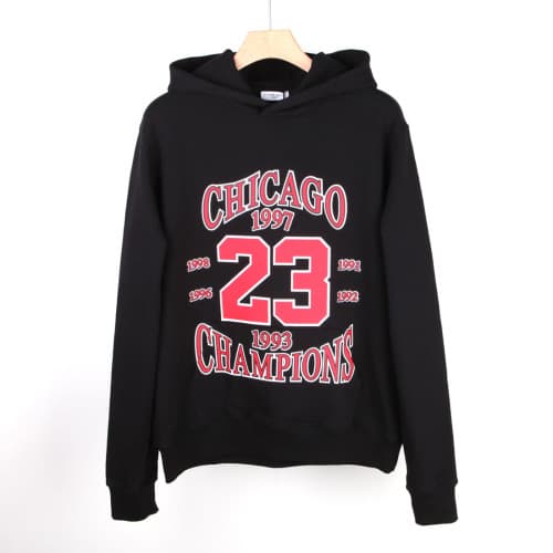 [클로딩캡슐] 시카고챔피언 후드 블랙 NUW18288 009