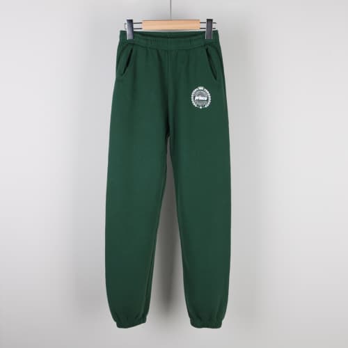[클로딩캡슐] 남여공용 크레스트 트레이닝팬츠 그린 SW511PI