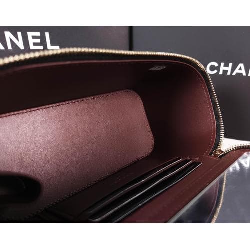 [국내배송] 쇼핑백 풀셋 샤넬 캐비어 베니티 직사각 블랙 AP1341 B10583 C39065