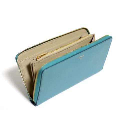 [벨이탈리아]*당일발송*지퍼 장지갑/아틀랜틱+베이지