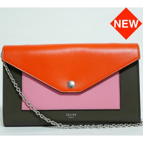 [벨이탈리아]★당일발송★셀린느105213AD4 라지 플랩 온 체인백