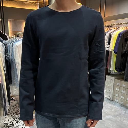 [논현 더팩토리](당일) 세인트 제임스 엘보 패치 긴팔티 (0844 NAVY)