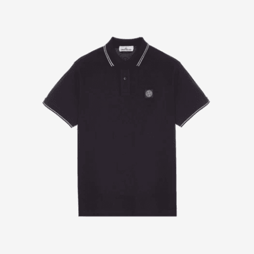 23SS 스톤아일랜드 2SC18 Stretch Cotton Pique Polo Shirt 로고패치 스트라이프 폴로 티셔츠 10152SC18 A0020