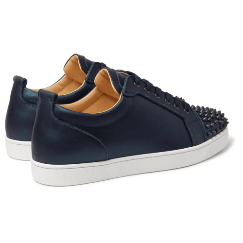 크리스찬루부탱 루이스 주니어 레더 스니커즈 블루퍼플 남성 1200278