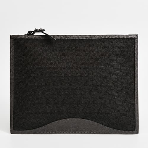 크리스찬루부탱 3215101 피푸치 테크노 클러치백(블랙) 3215101 E438