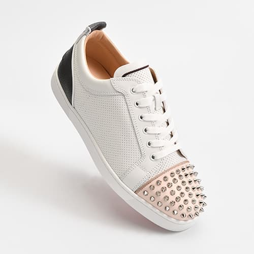 크리스찬루부탱 3220152 루이스 주니어 스파이크 스니커즈(화이트) 3220152 CMA3