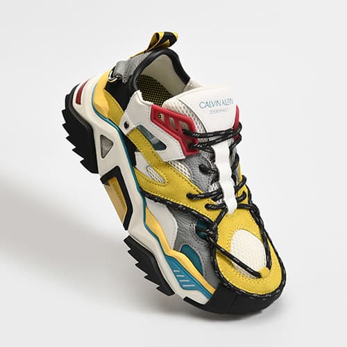 캘빈클라인 205W39NYC 스트라이크 스니커즈(옐로우) J1096 LYB