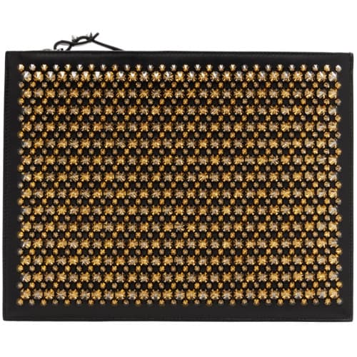 21FW 크리스찬루부텡 클러치 Gold/ black multi 175561 1215163 M039