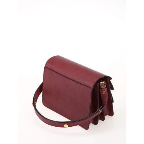 마르니 미듐 트렁크백 / 버건디 레드 SBMPN09NO1LV520