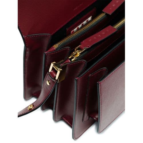 마르니 미듐 트렁크백 / 버건디 레드 SBMPN09NO1LV520